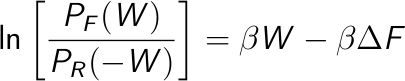 Crooks logarithm form